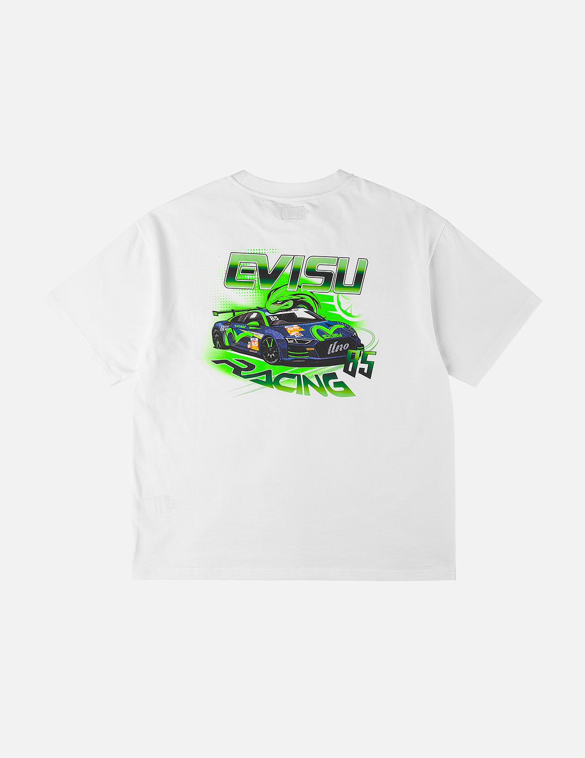 [PRE-ORDER] Trimeresurus Snake Shadow 3.0 Racing Print T-shirt - White