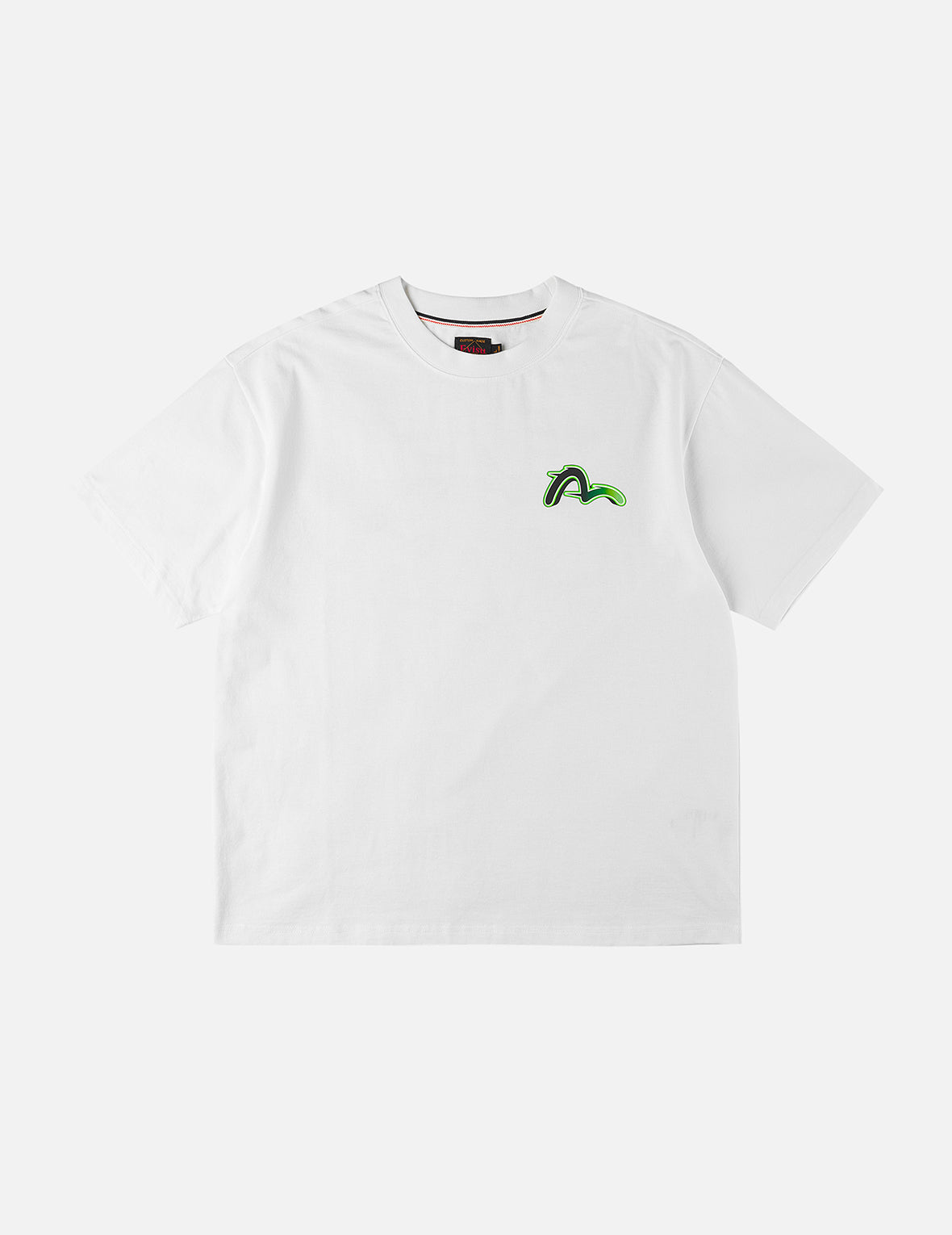 [PRE-ORDER] Trimeresurus Snake Shadow 3.0 Racing Print T-shirt - White