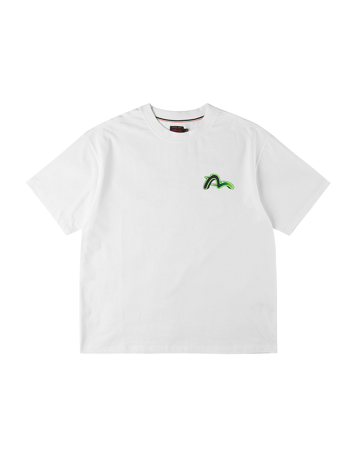 [PRE-ORDER] Trimeresurus Snake Shadow 3.0 Racing Print T-shirt - White
