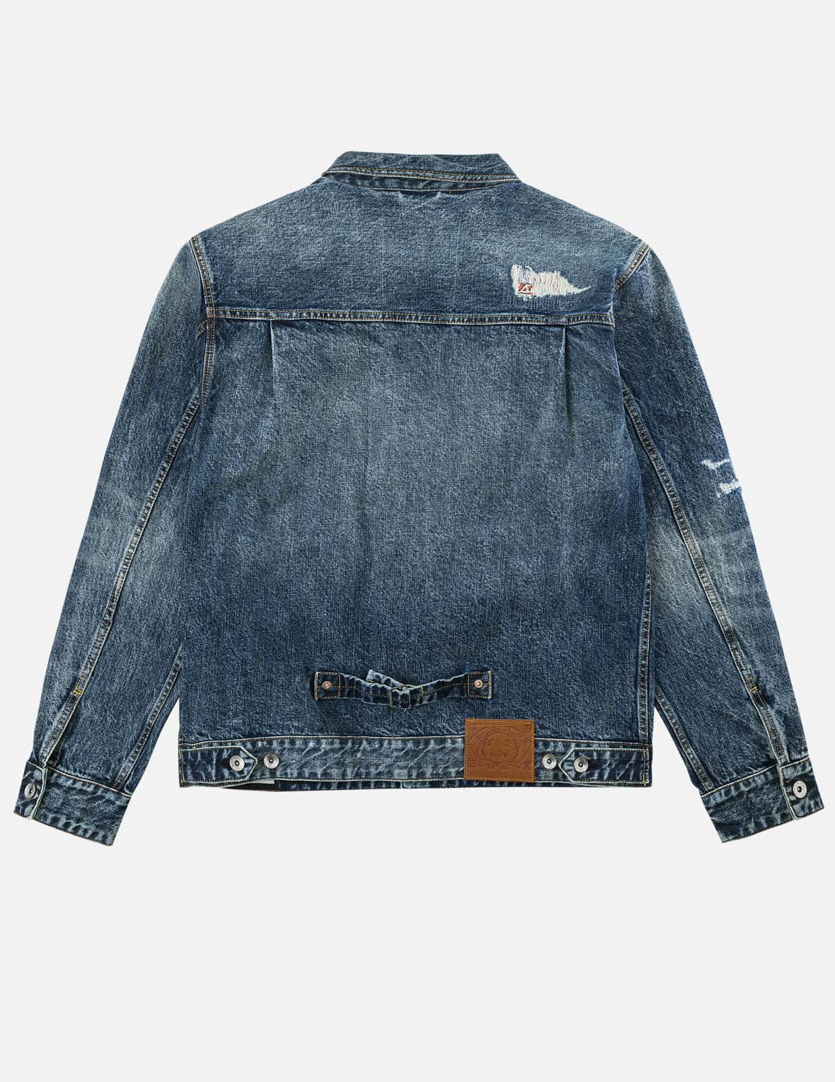 Boro Seagull Patch Pocket Denim Jacket