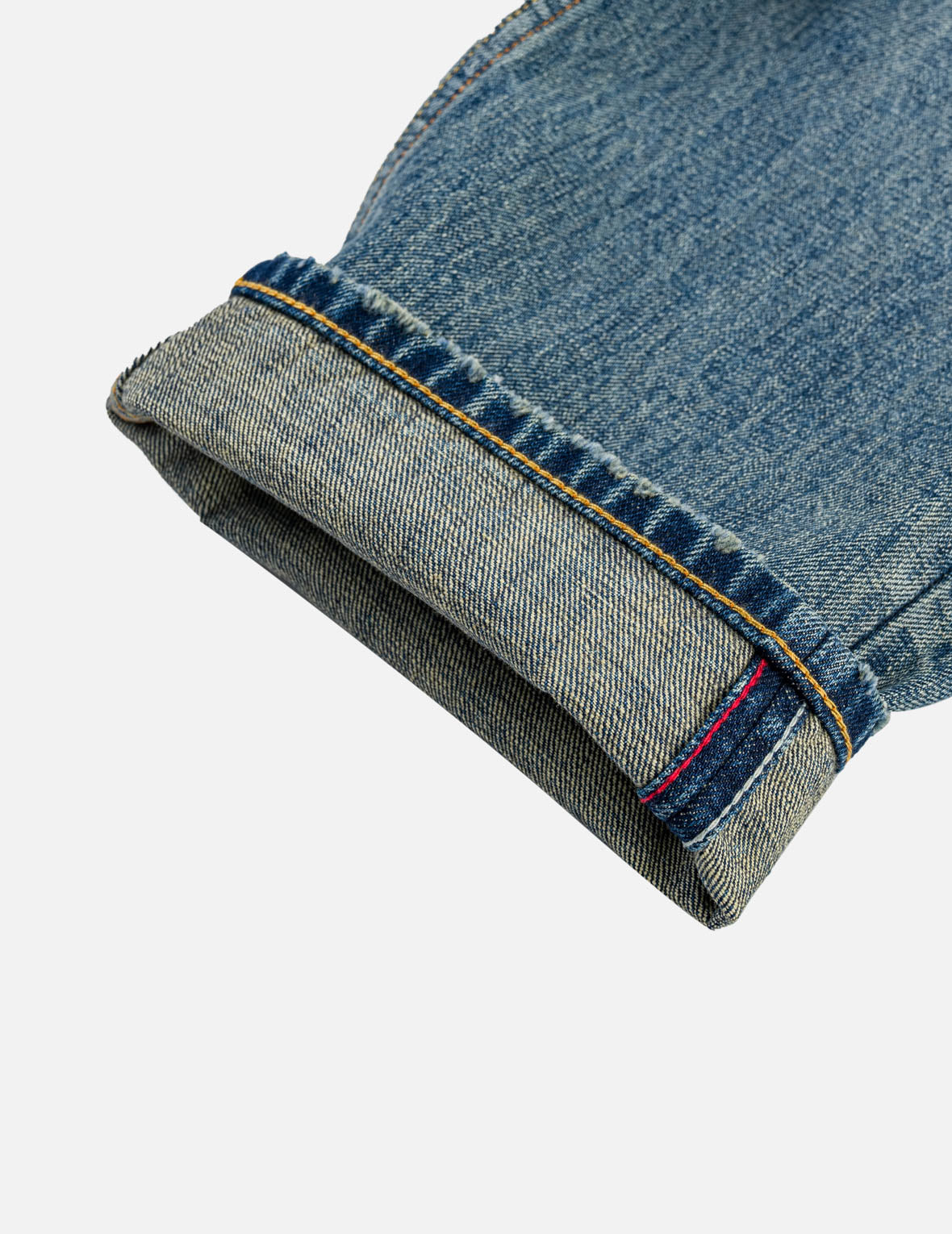 Boro Multi-Pocket Seagull & Kamon Embroidered Jeans #2030