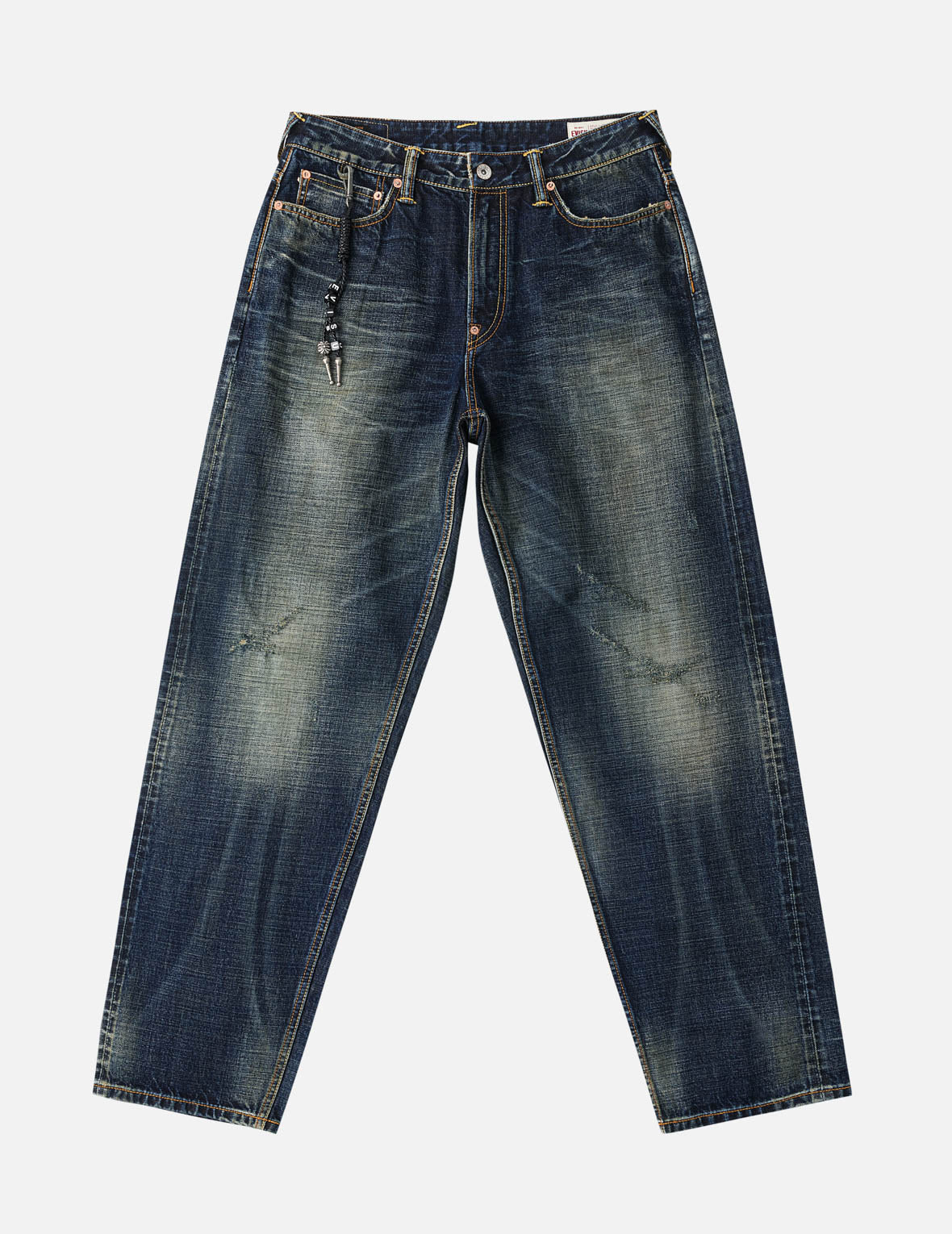 Heavy-Wash Gradient Seagull Selvedge Jeans #2030