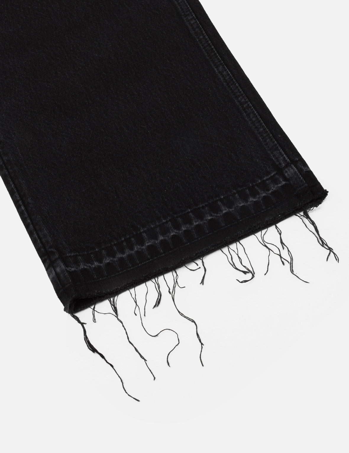 Leather Patchwork Daicock Denim Jeans