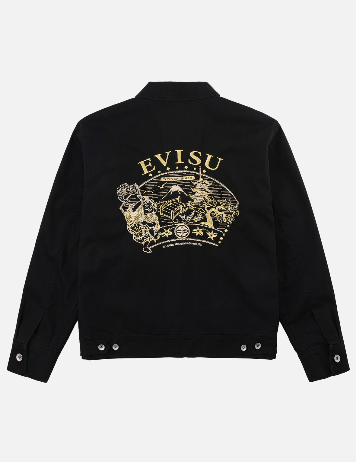 Gold Embroidery Studded Jacket