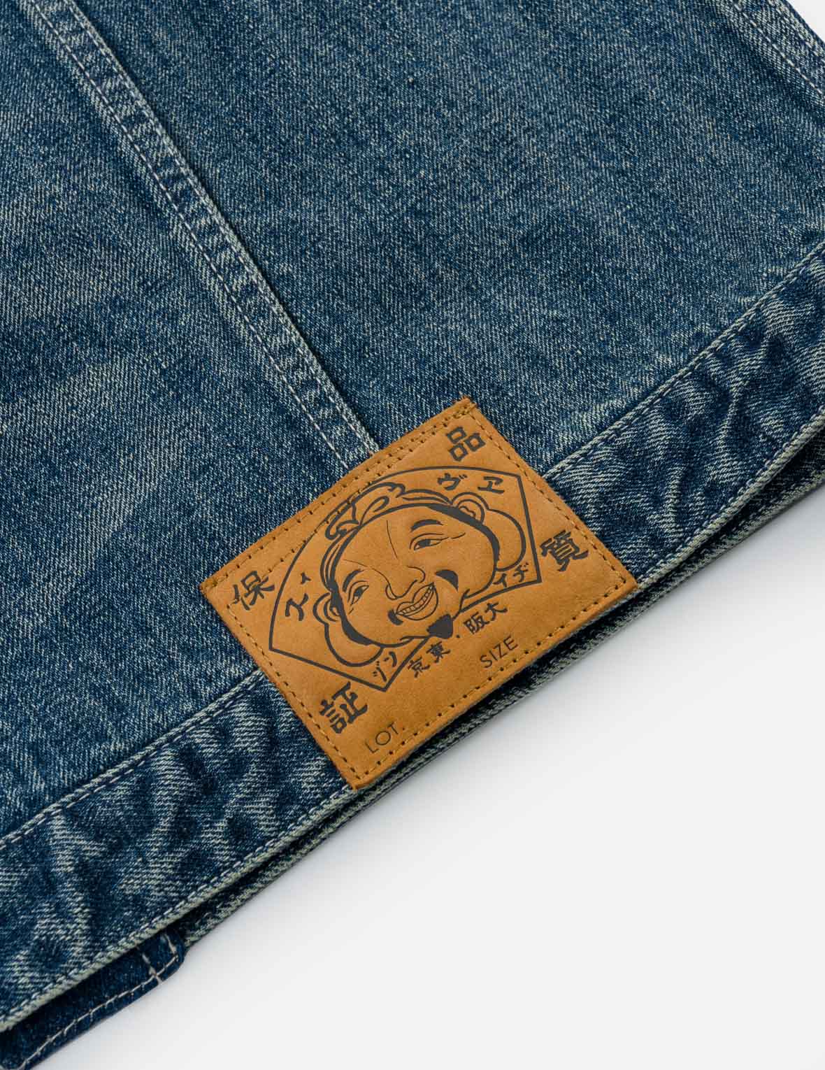 Boro Sashiko Denim Kimono Jacket