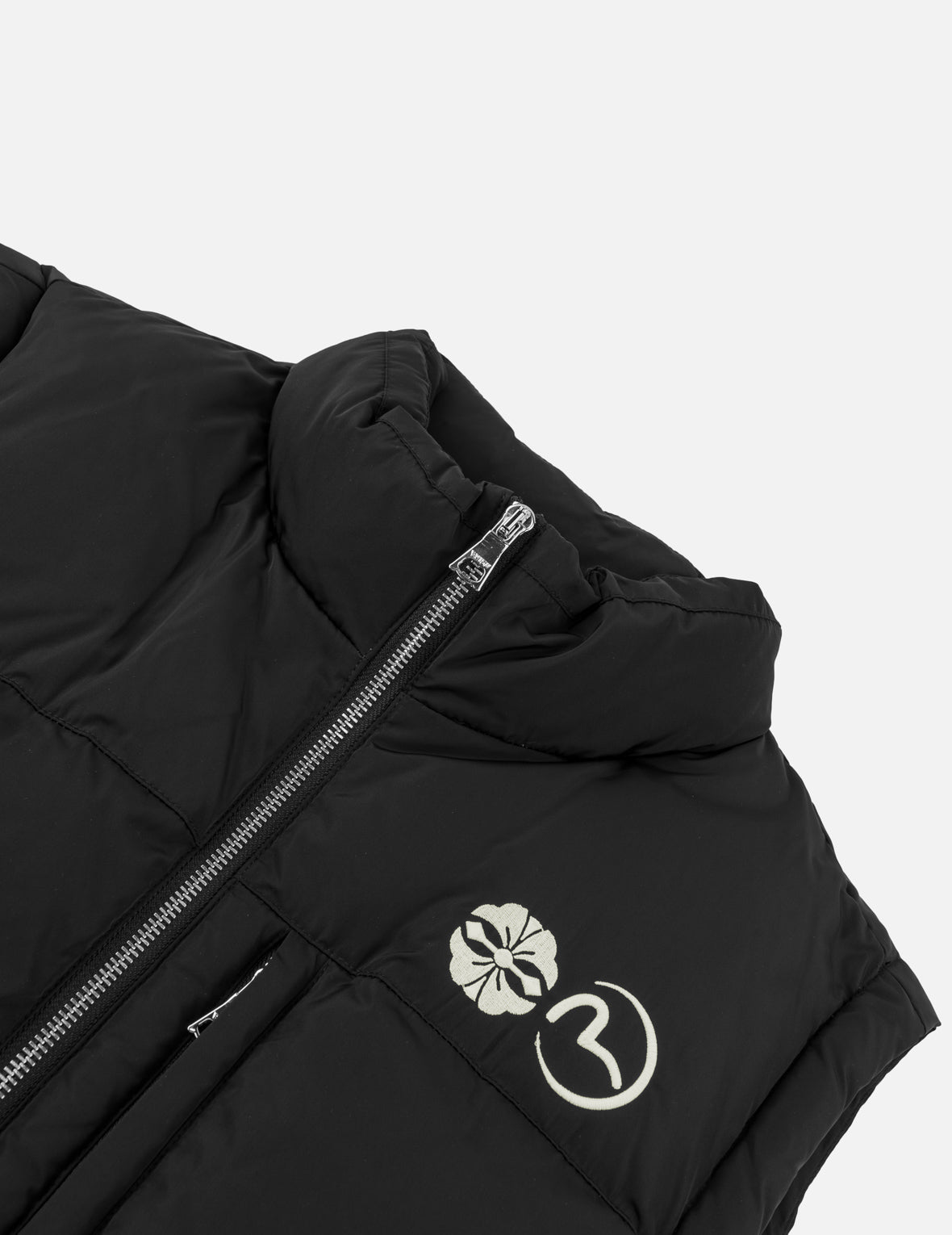 Kamon Seagull EVISU Embroidered Down Vest