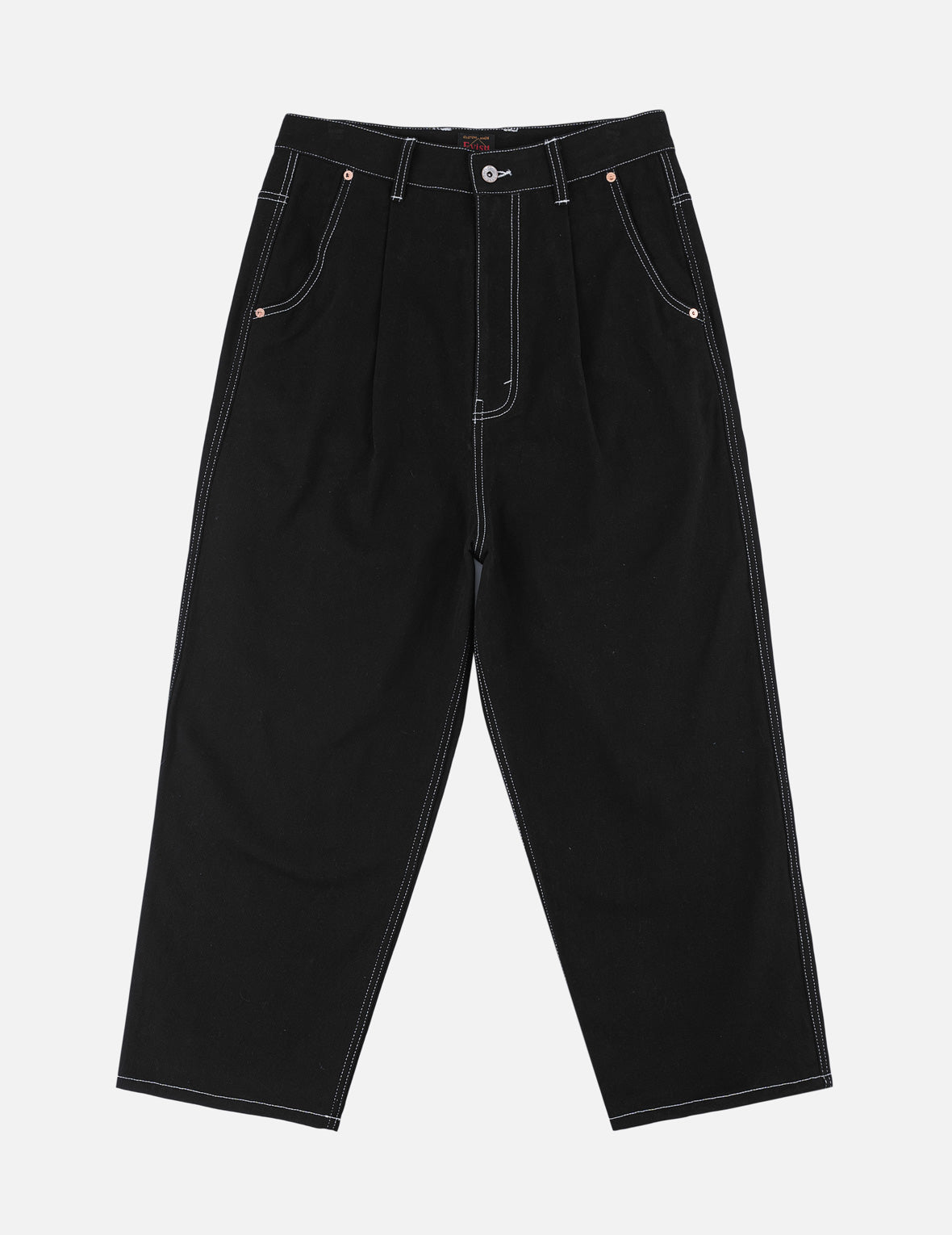 Seagull Embroidered Balloon Woven Pants