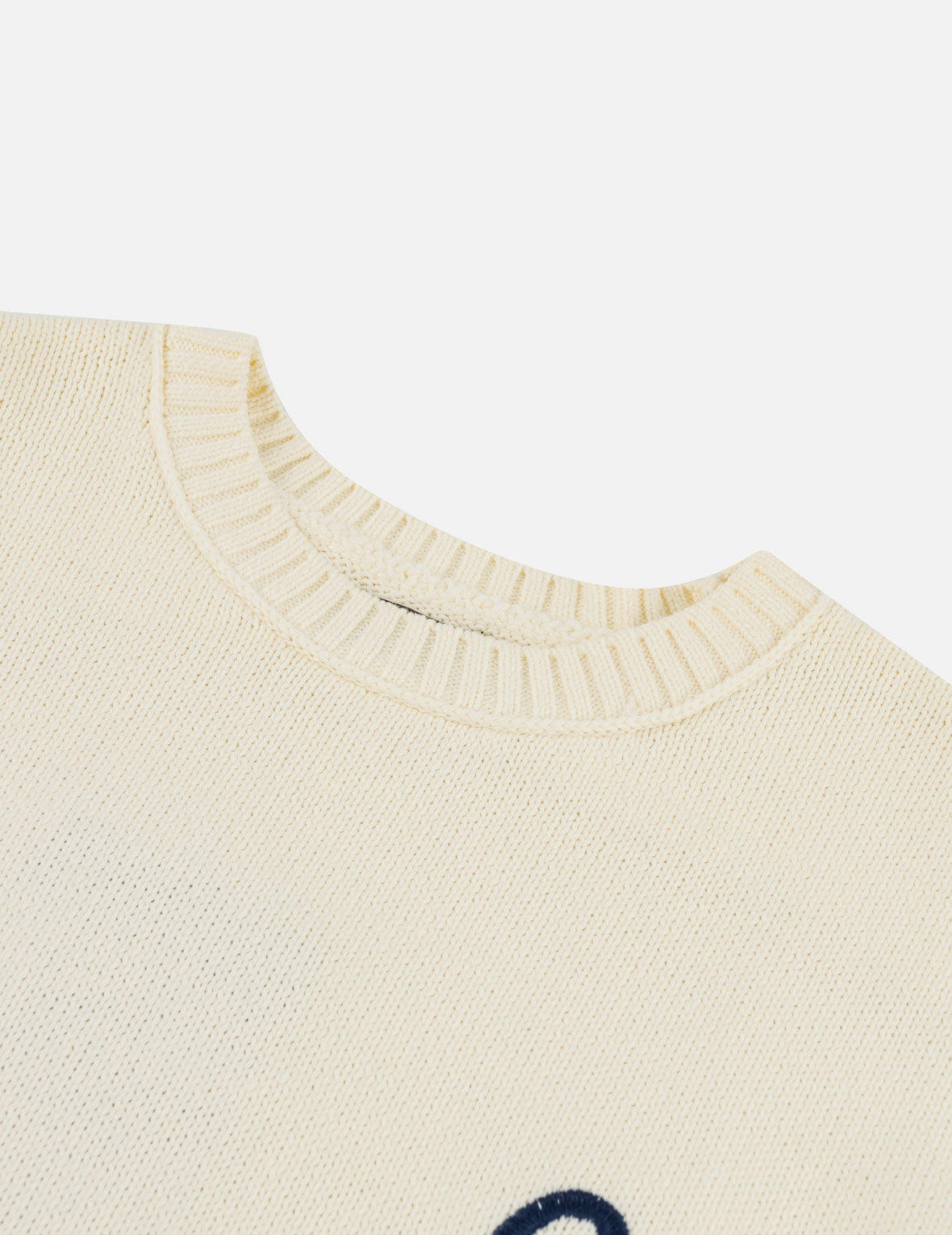 Seagull, Kamon & Evisu Logo Patchwork Knit Pullover