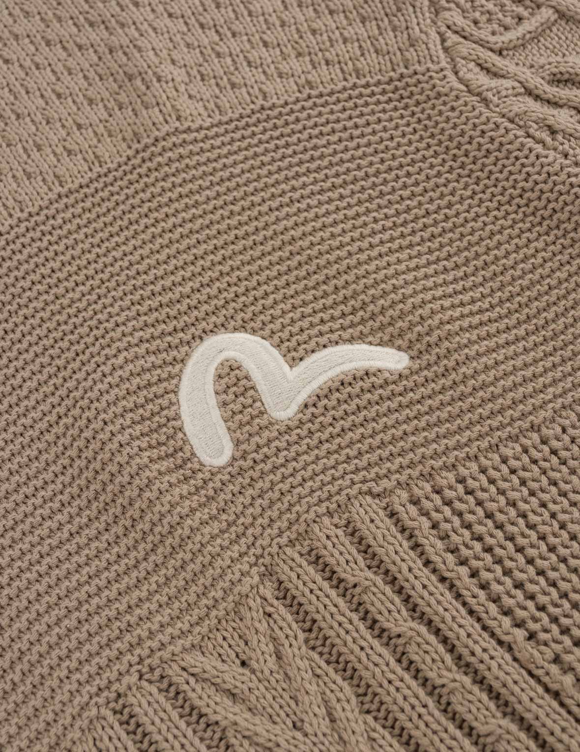 Seagull Cable Knit Pullover