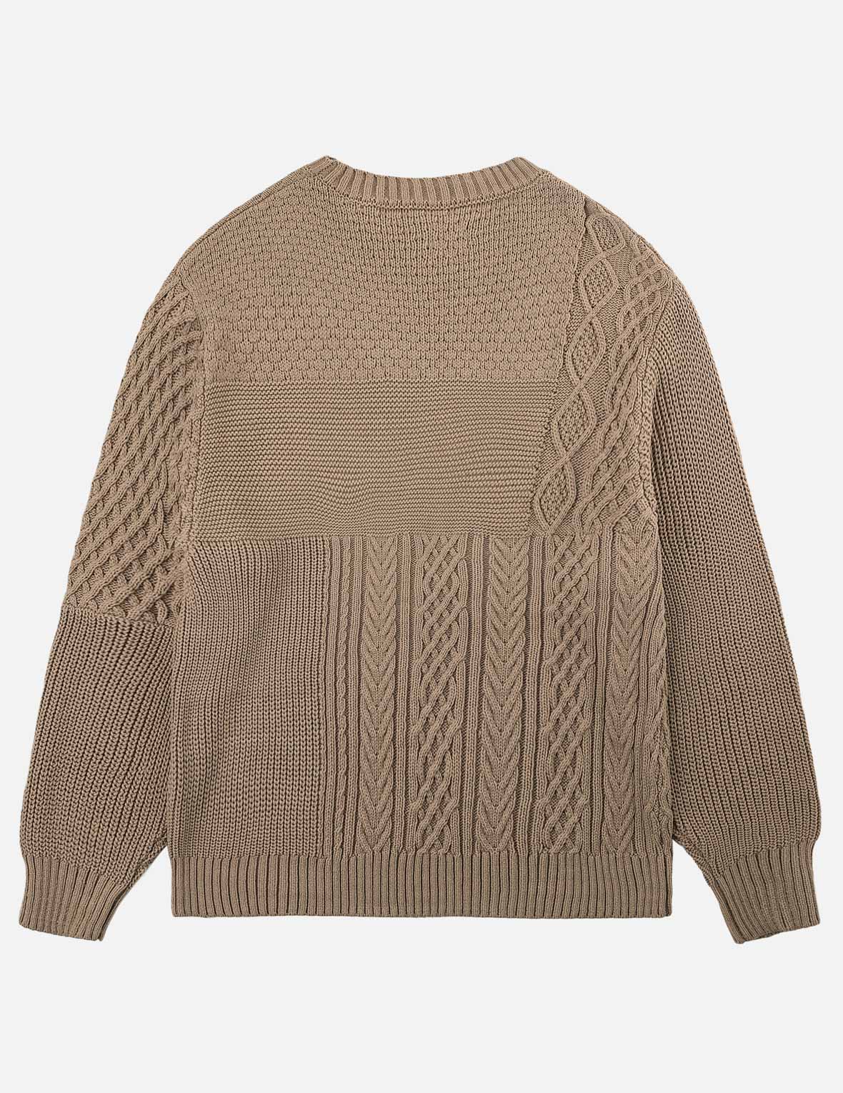 Seagull Cable Knit Pullover