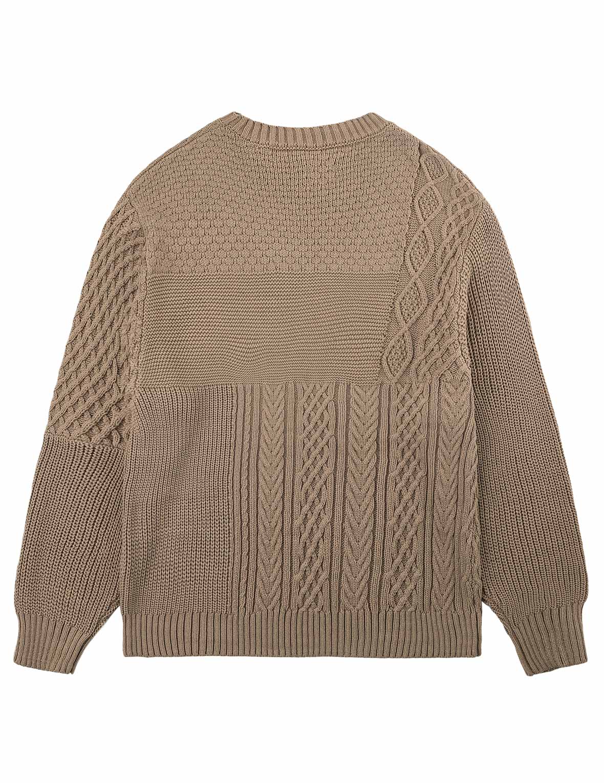 Seagull Cable Knit Pullover