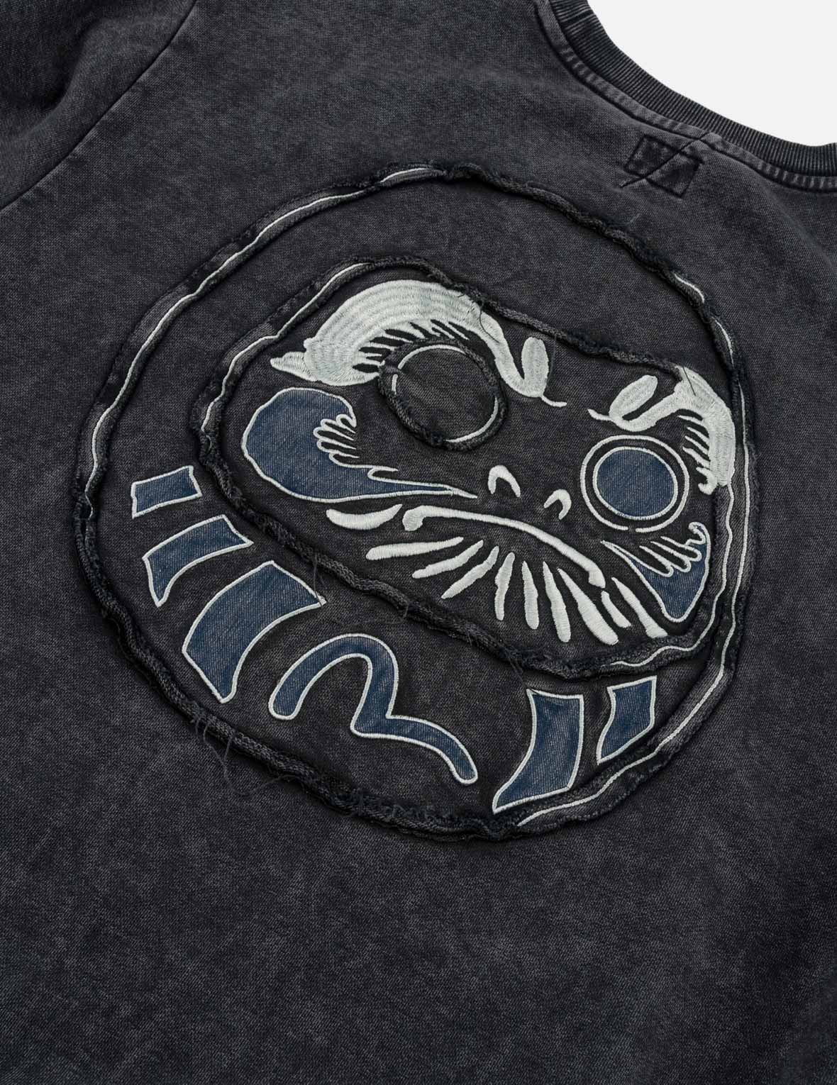 Daruma Appliqué Sweatshirt