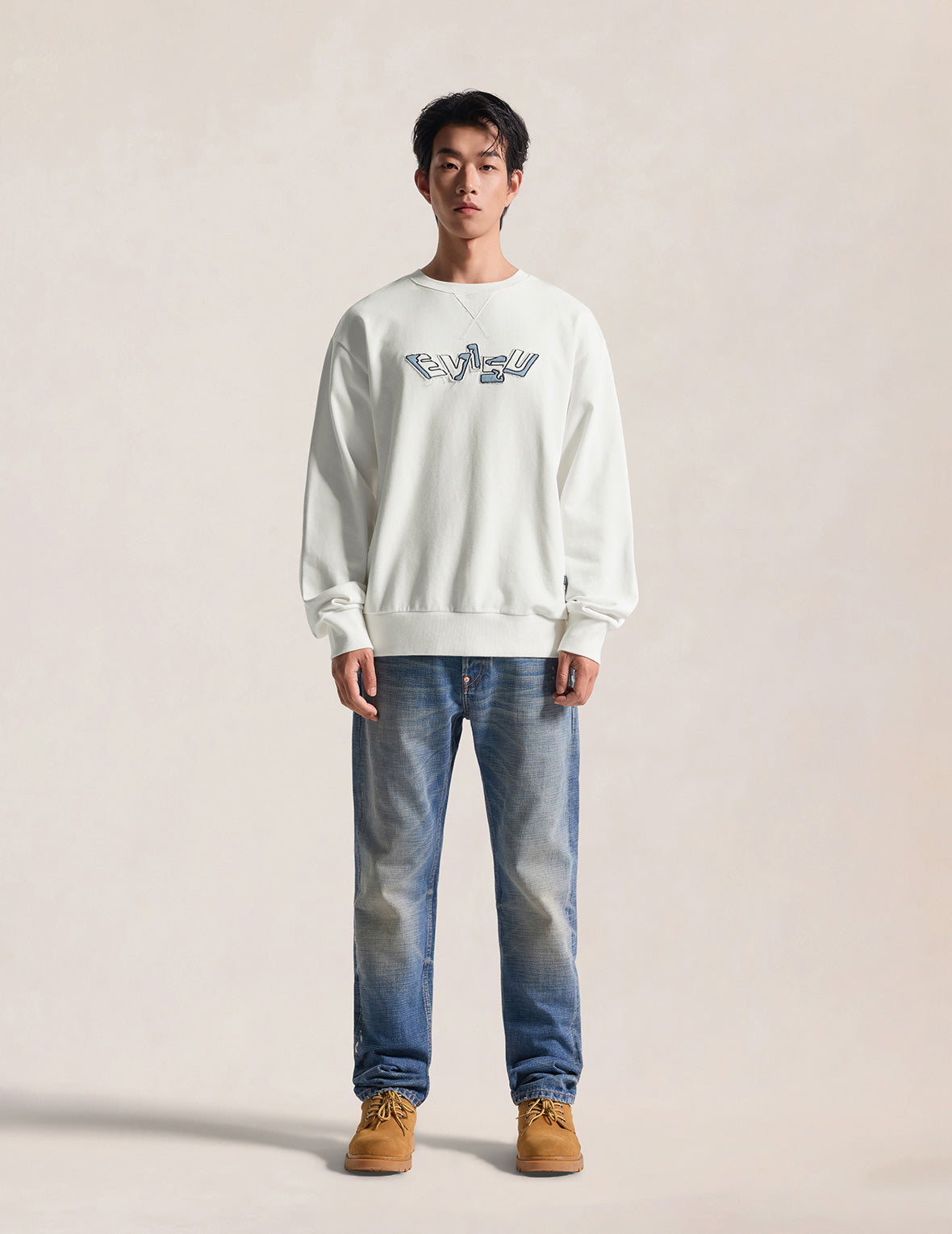 Daruma Appliqué Sweatshirt