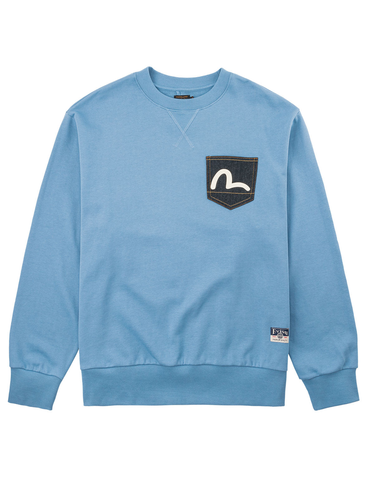 Flying Dragon Embroidered Multi-Pocket Sweatshirt