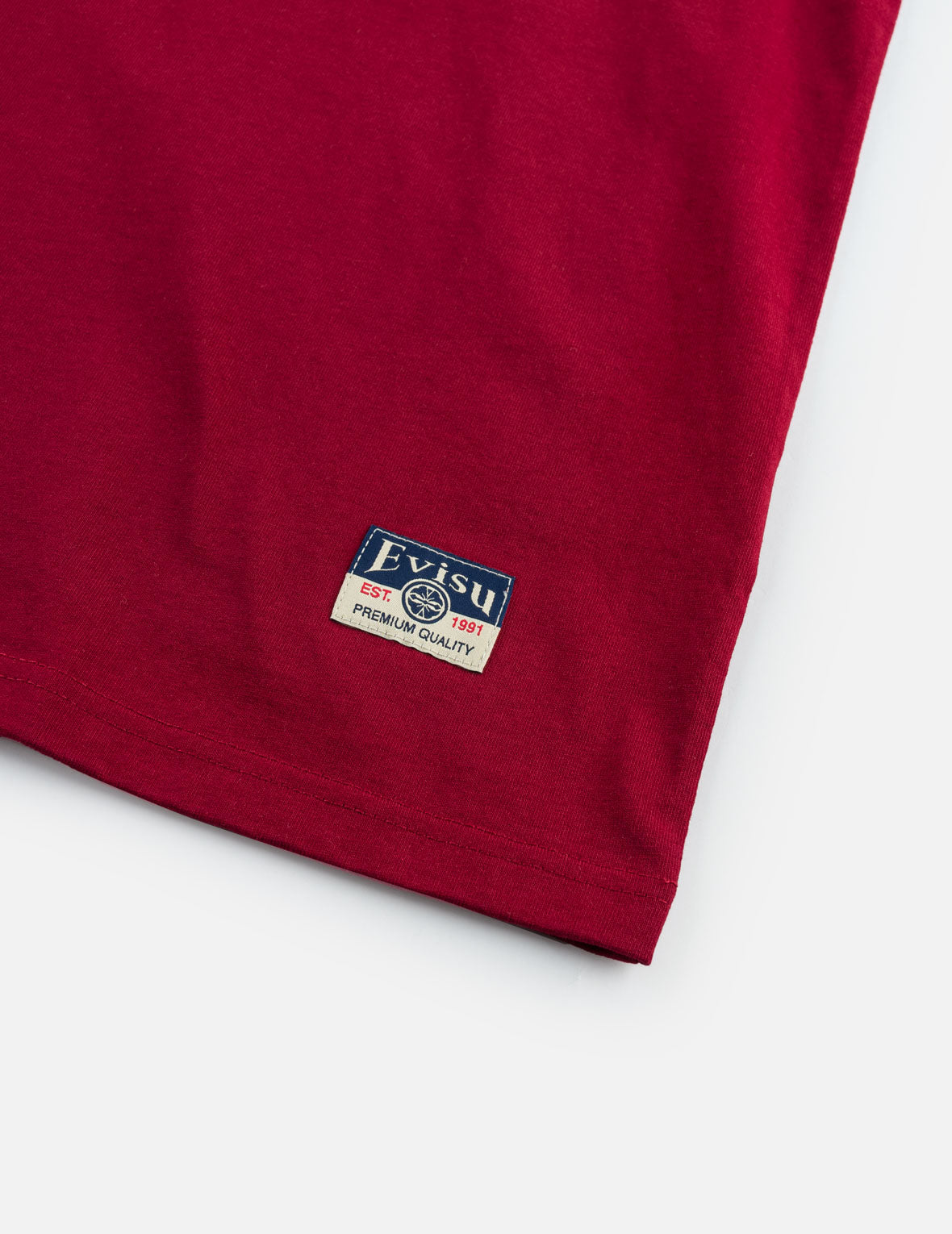 Gold Print Kamon Wave Applique Tee