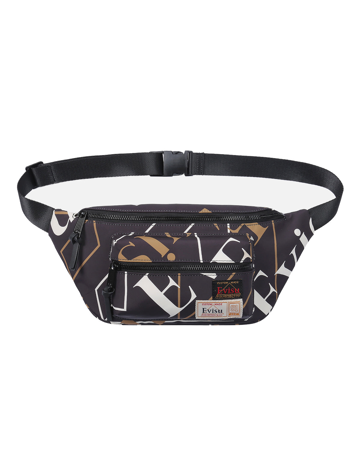 Logo Monogram Print Belt Bag