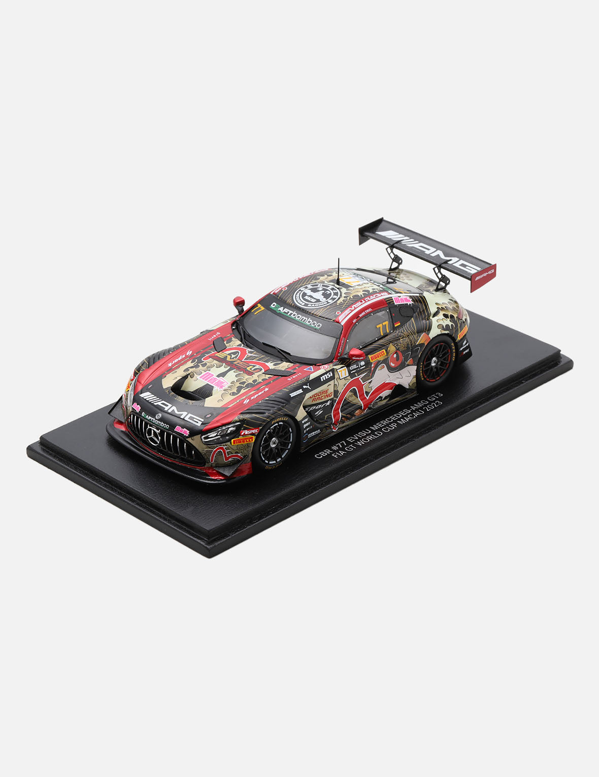EVISU X Mercedes-AMG GT3 1:43 賽車模型