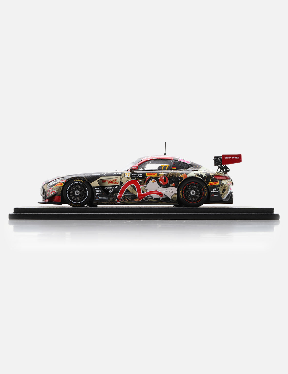 EVISU X Mercedes-AMG GT3 1:43 賽車模型