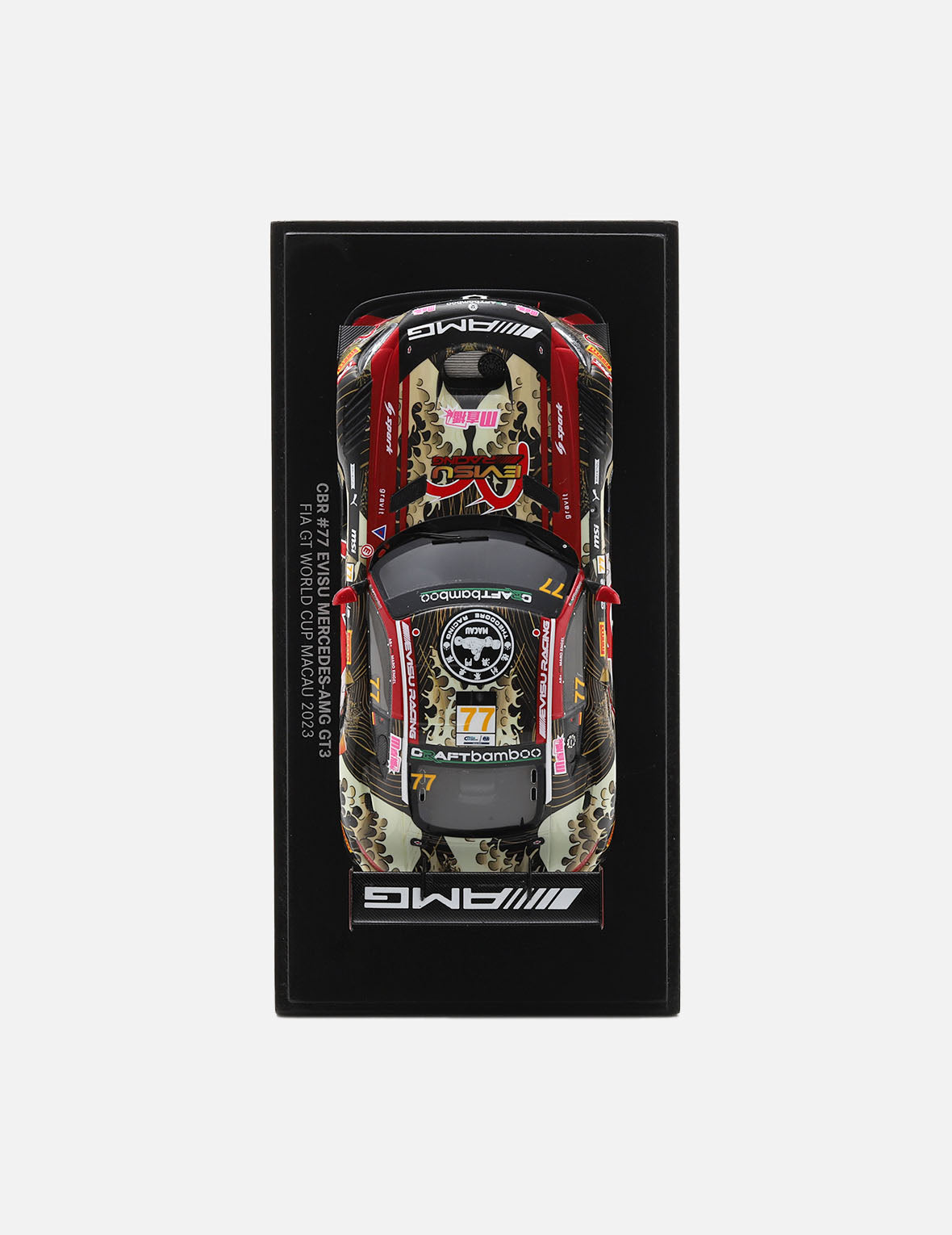 EVISU X Mercedes-AMG GT3 1:43 賽車模型