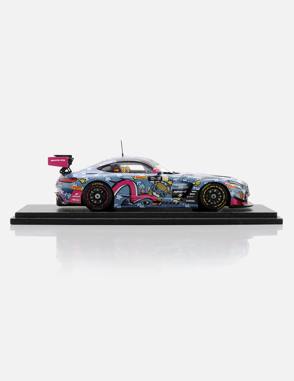 EVISU KIZZU X Mercedes-AMG GT3 1:43 Scale Model Car