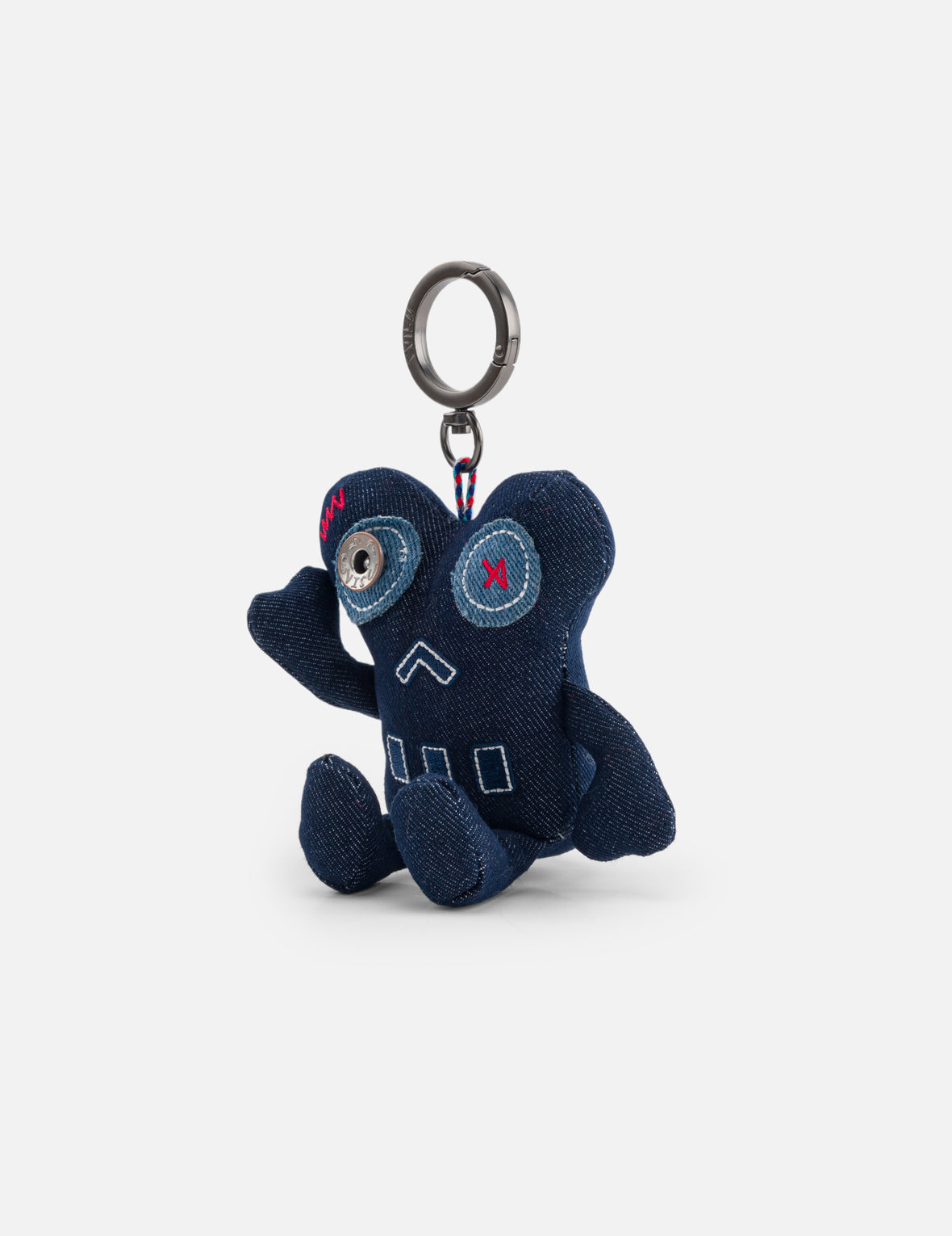 Chin-Chin Denim Plushie Keychain