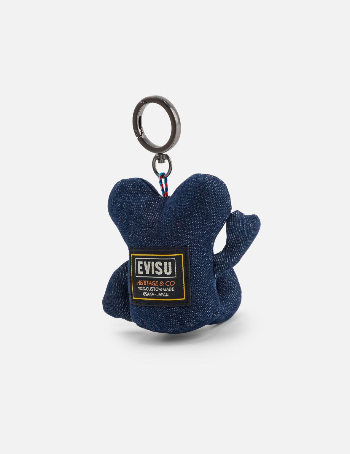 Chin-Chin Denim Plushie Keychain