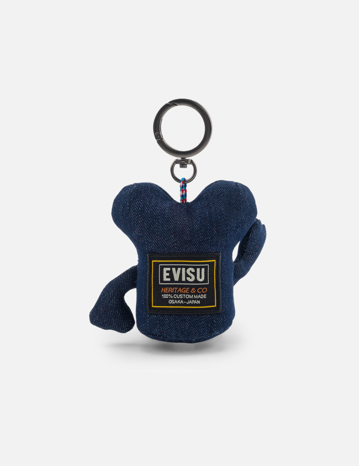Chin-Chin Denim Plushie Keychain
