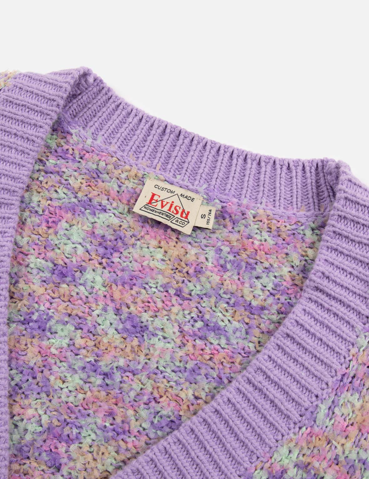 小海鷗刺繡彩色短款開衫