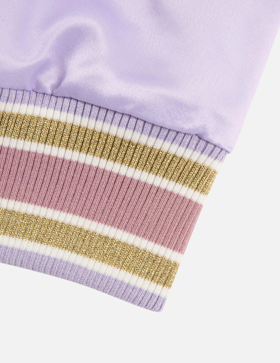 金魚百花刺繡拼色寬版橫須賀外套