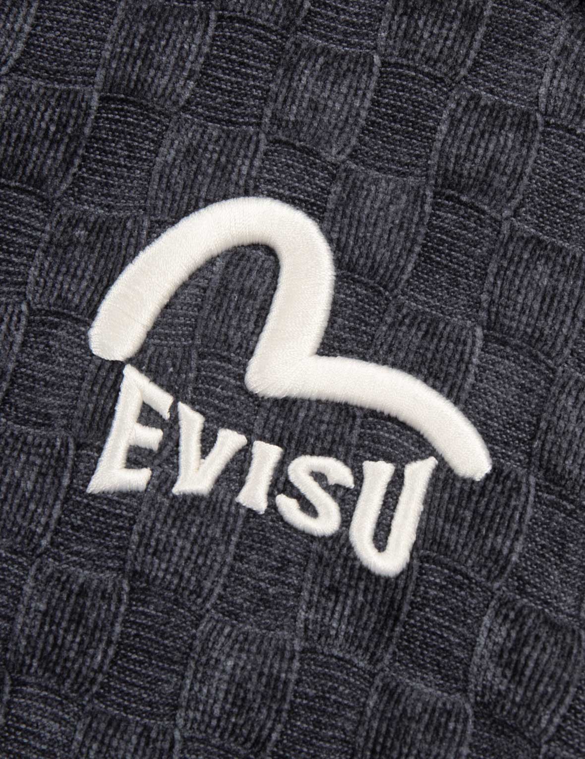小海鷗及標誌刺繡半拉鍊短款衛衣