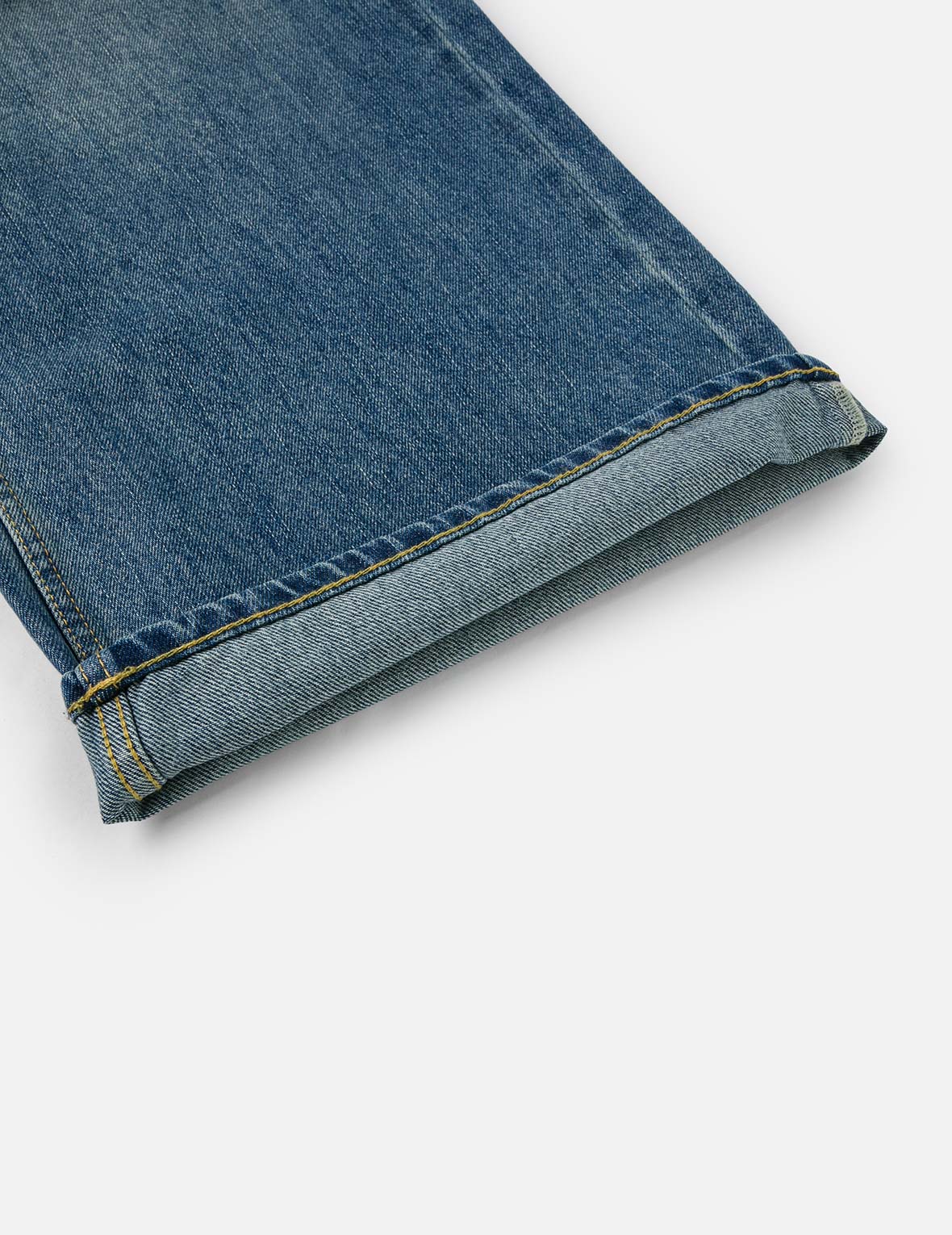 Seagull Print Wide-Leg Jeans