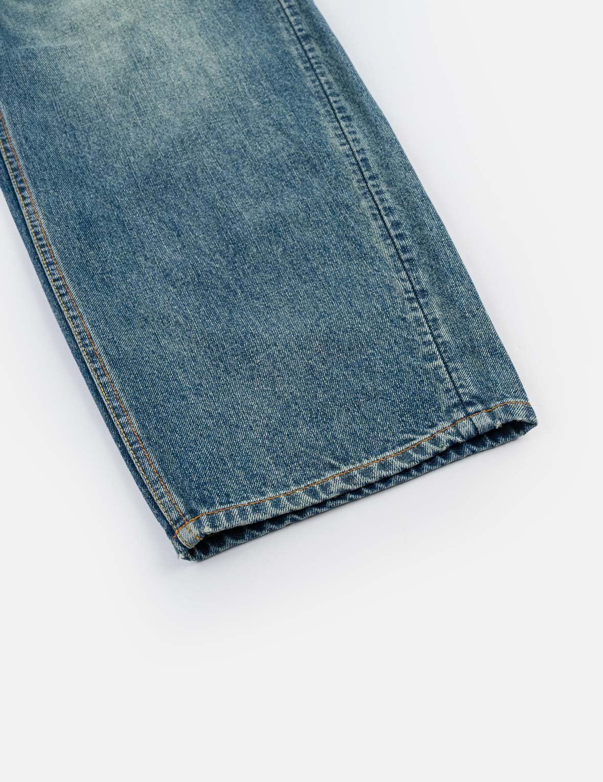 Water-marble Brocade Balloon Fit Jeans