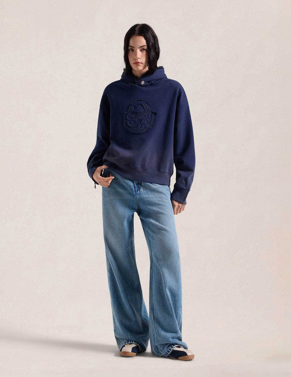 Pink Seagull Classic Straight Fit Jeans
