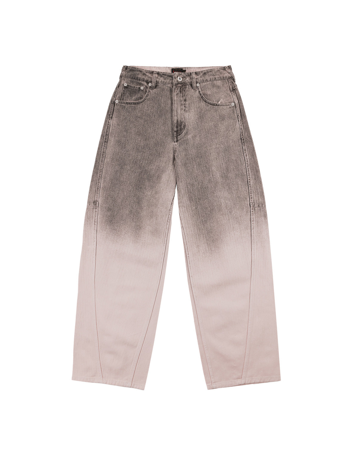 Daicock Printed Balloon Fit Gradient Cotton Pants