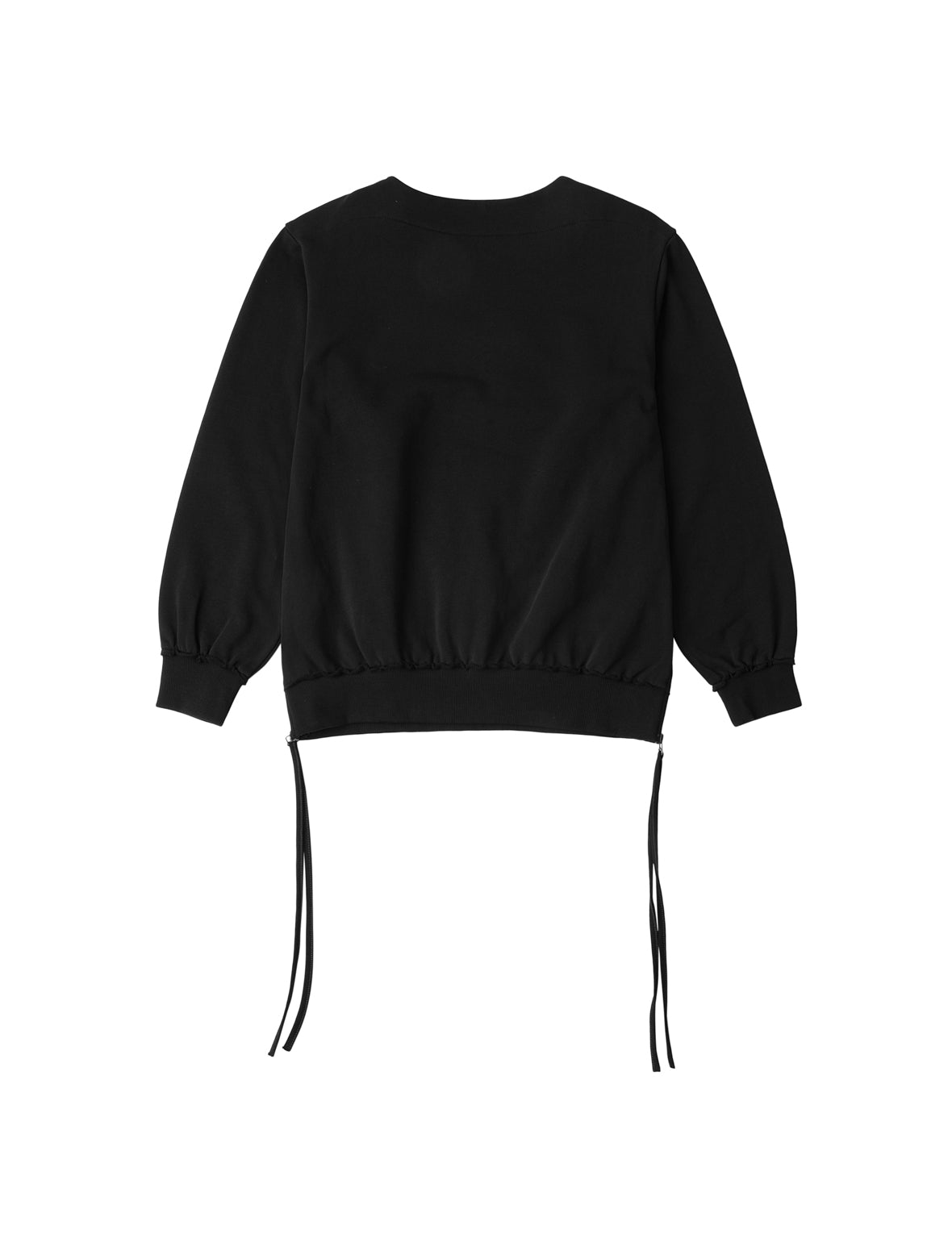 Daicock Appliqued Boat Neck Sweatshirt