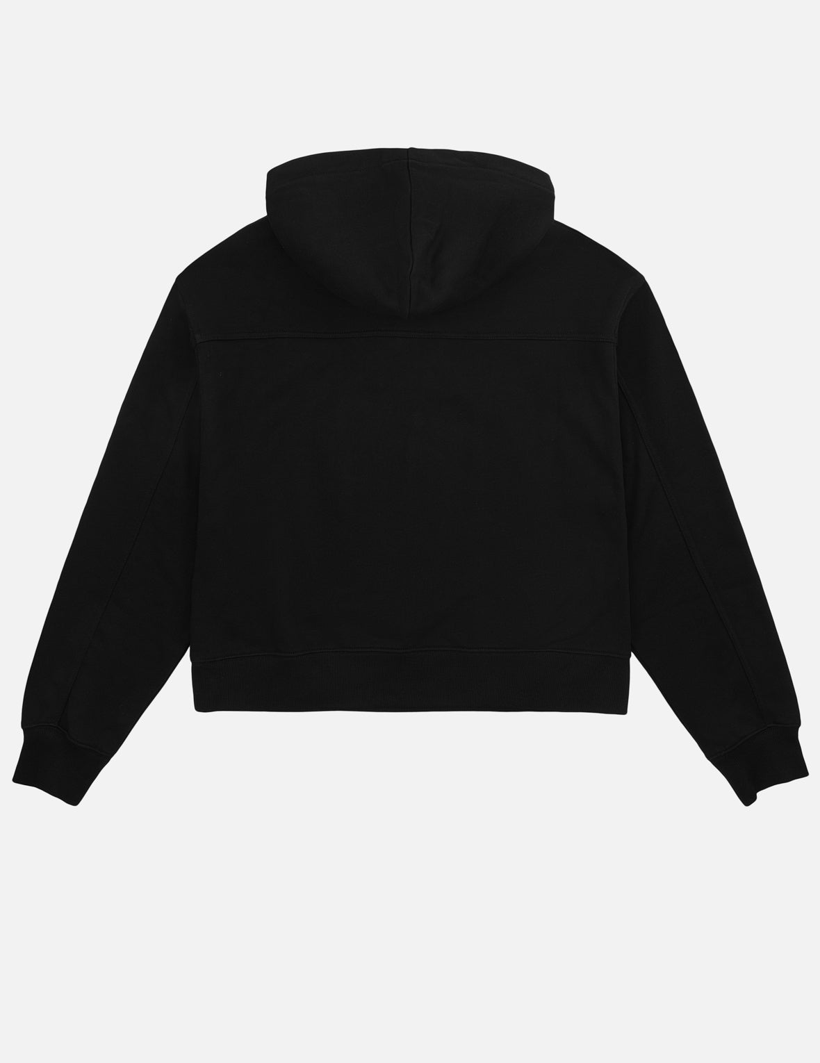 EVISU Stitch Embroidered Cropped Hoodie