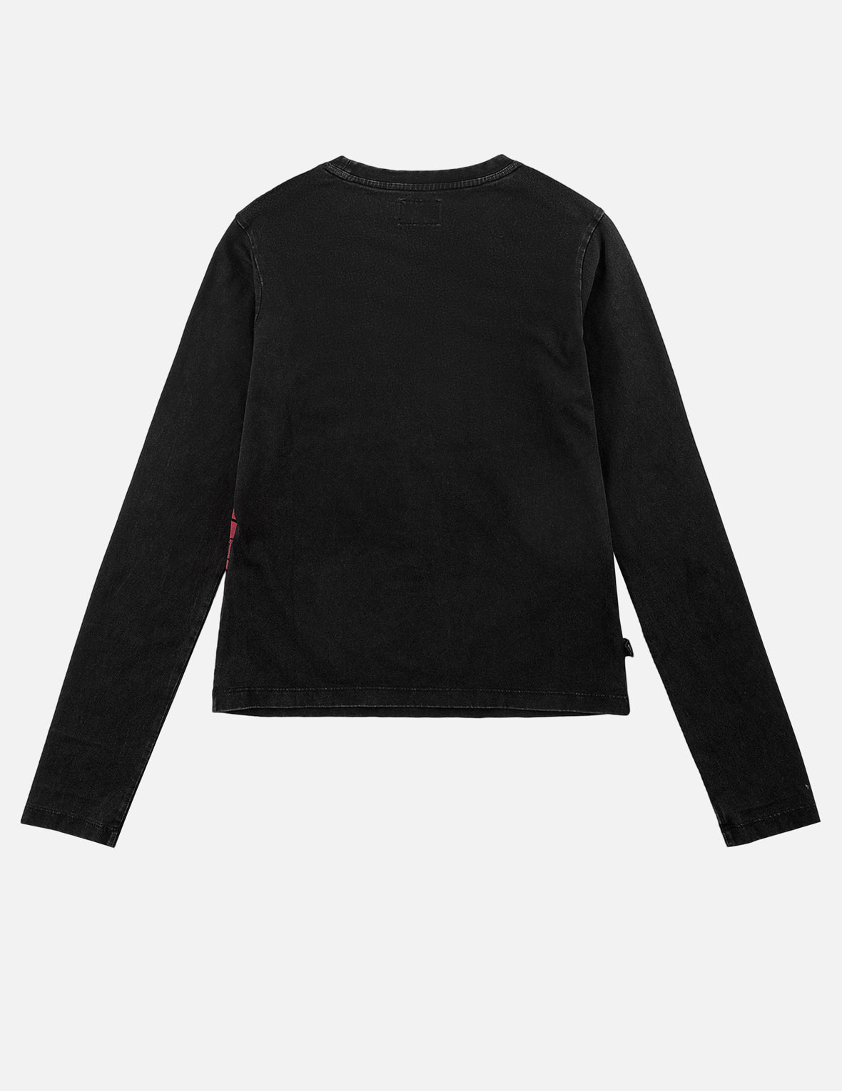 Fade Out Brand Graphic Print Long Sleeve T-Shirt