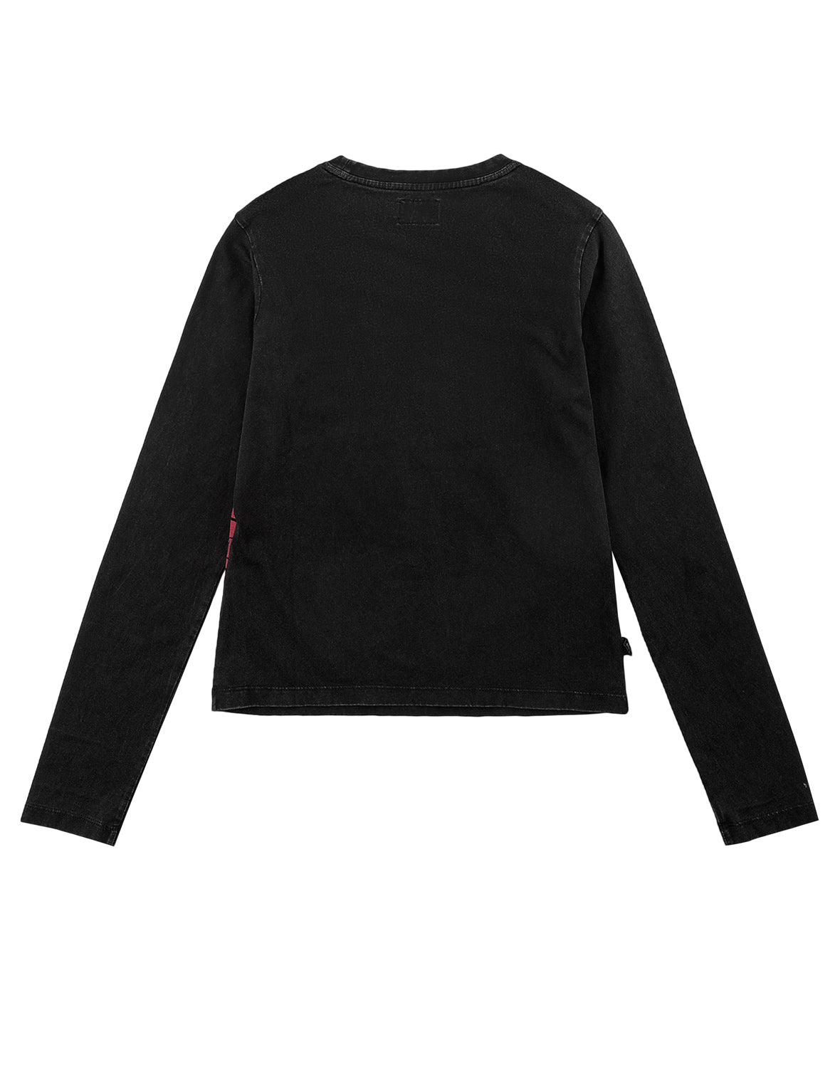 Fade Out Brand Graphic Print Long Sleeve T-Shirt