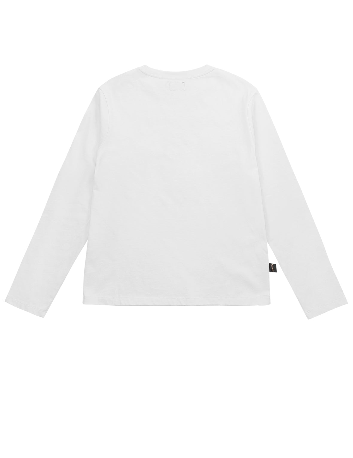 Japanese Pattern Seagull Embroidered Long-Sleeve T-Shirt
