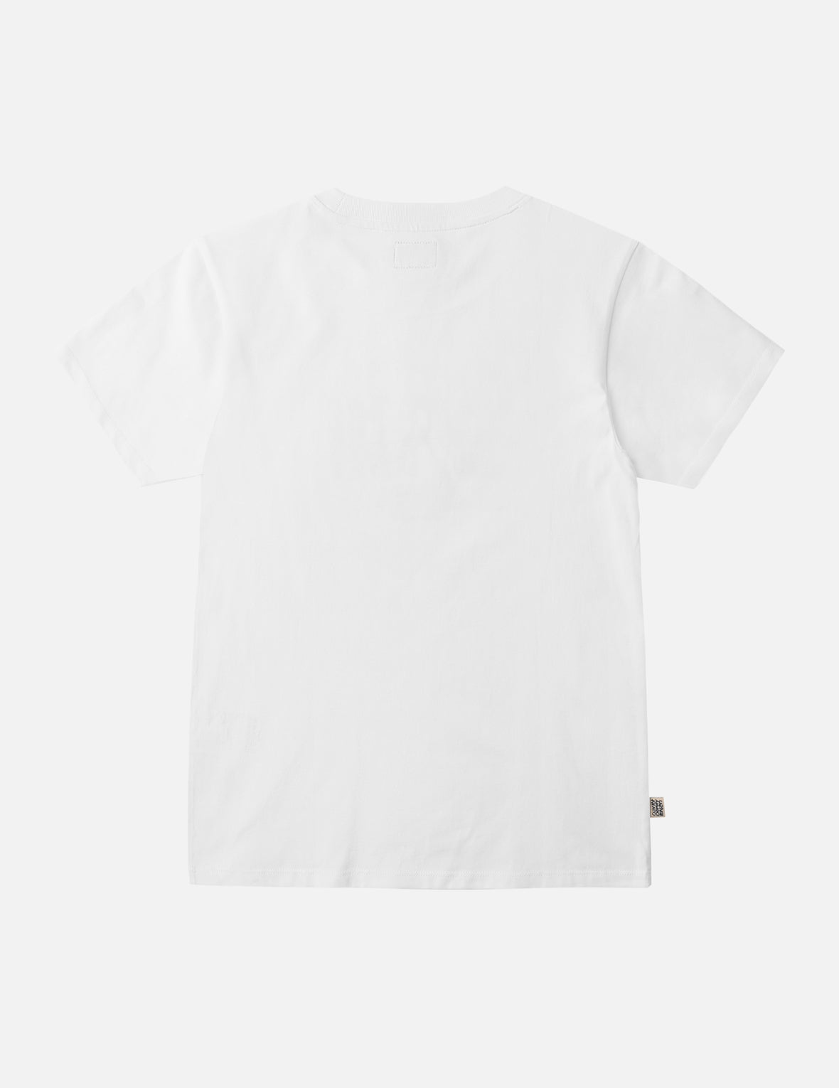 Two-Tone EVISU Logo Silhouette Print T-Shirt