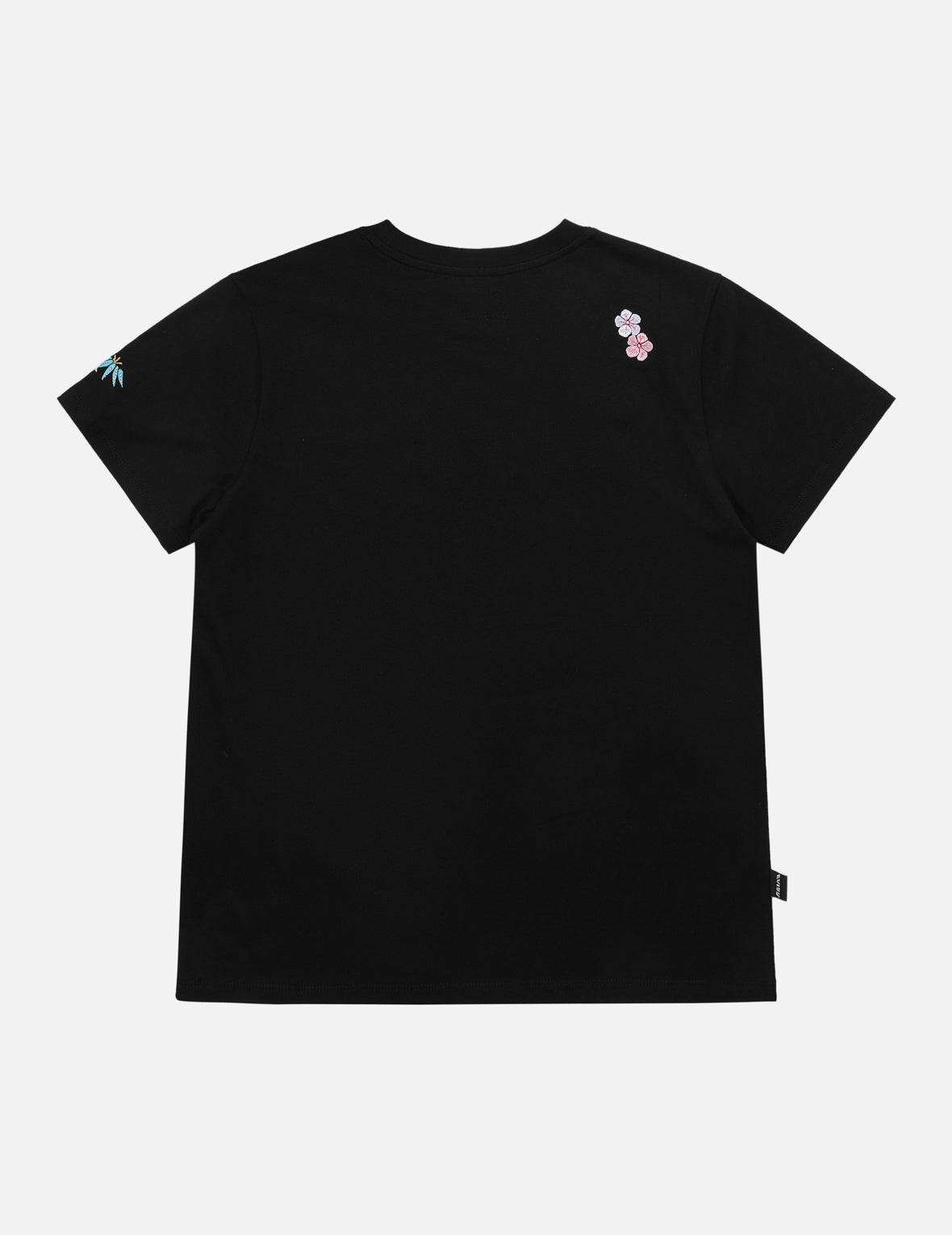 Japanese Sensu Seagull Embroidered T-Shirt