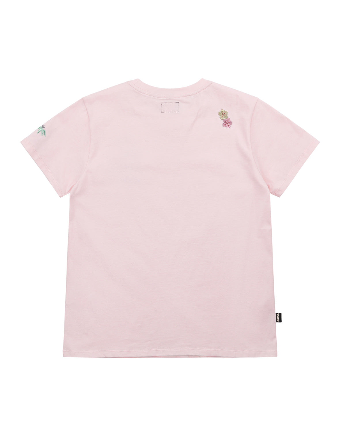 Japanese Sensu Seagull Embroidered T-Shirt