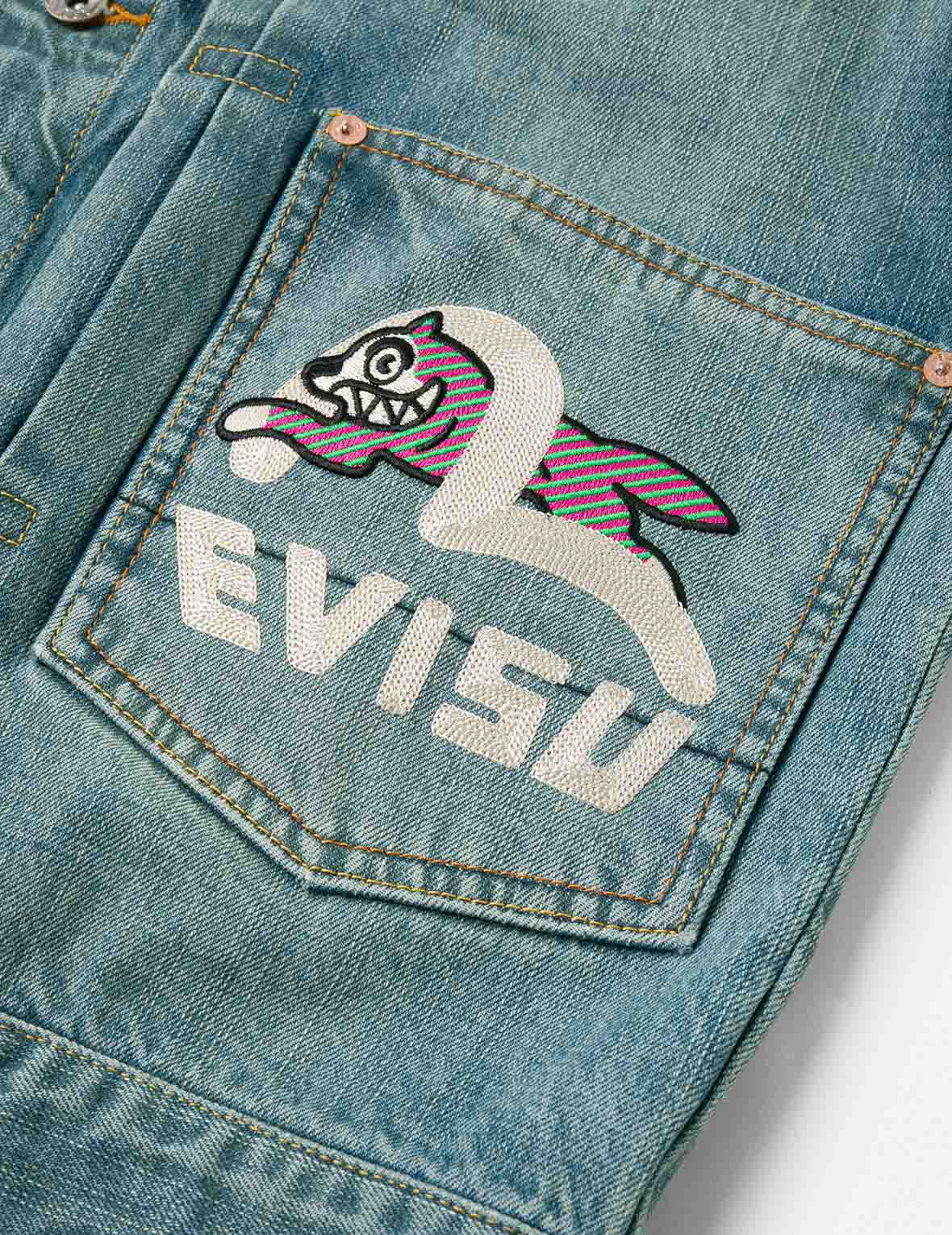 【獨家發售】EVISU X ICECREAM 海鷗牛仔外套