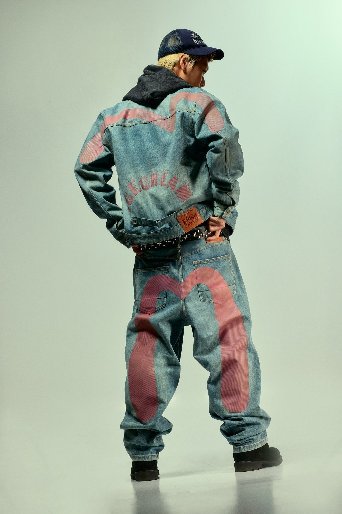 【EXCLUSIVE】EVISU X ICECREAM Daicock Jeans