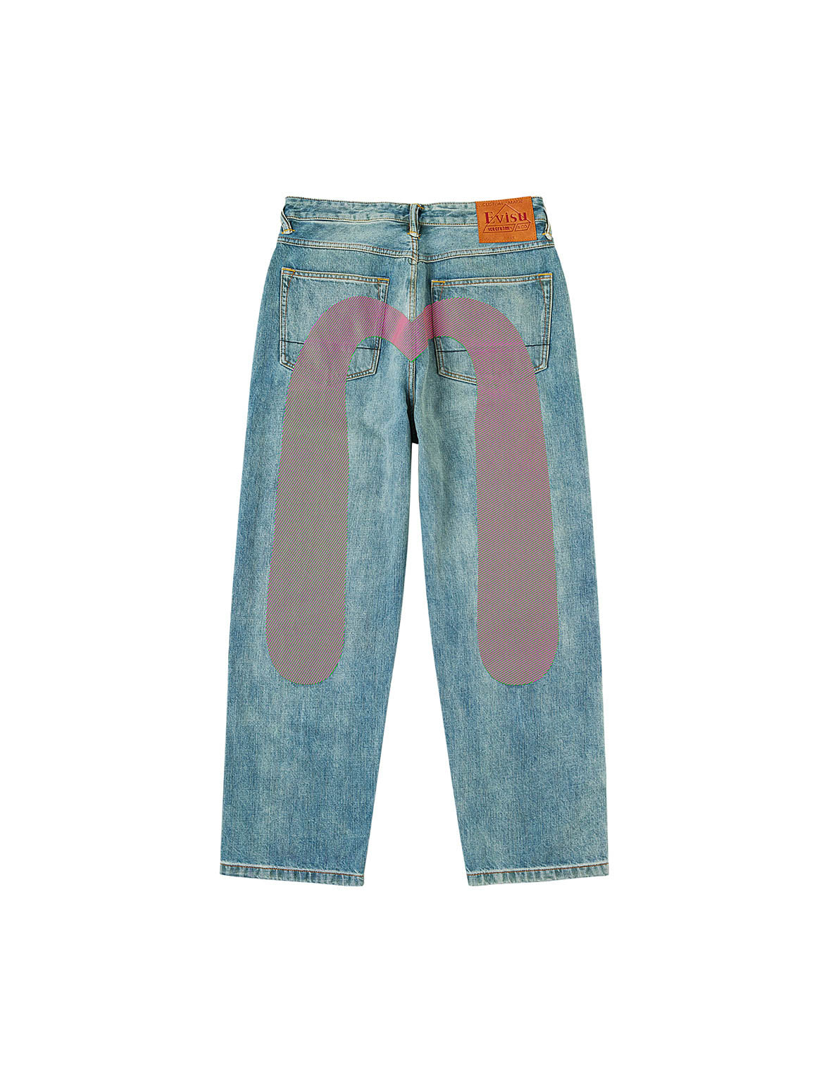 【EXCLUSIVE】EVISU X ICECREAM Daicock Jeans