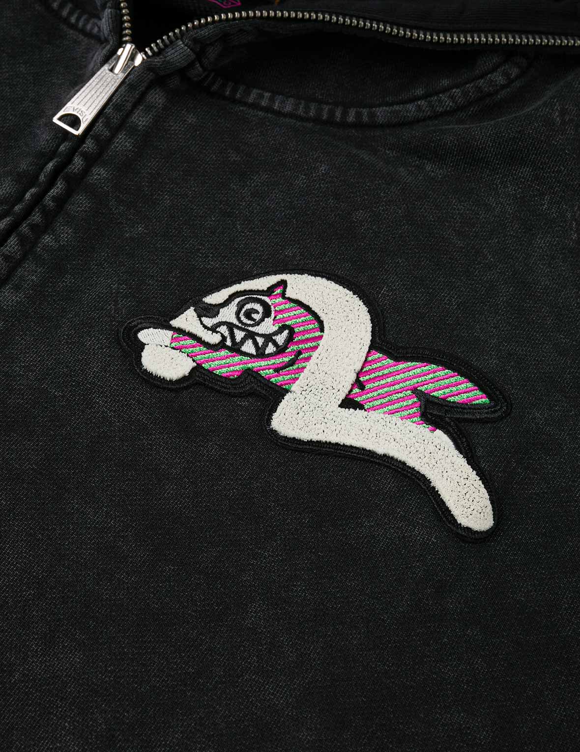 EVISU X ICECREAM Seagull Zip-Up Hoodie