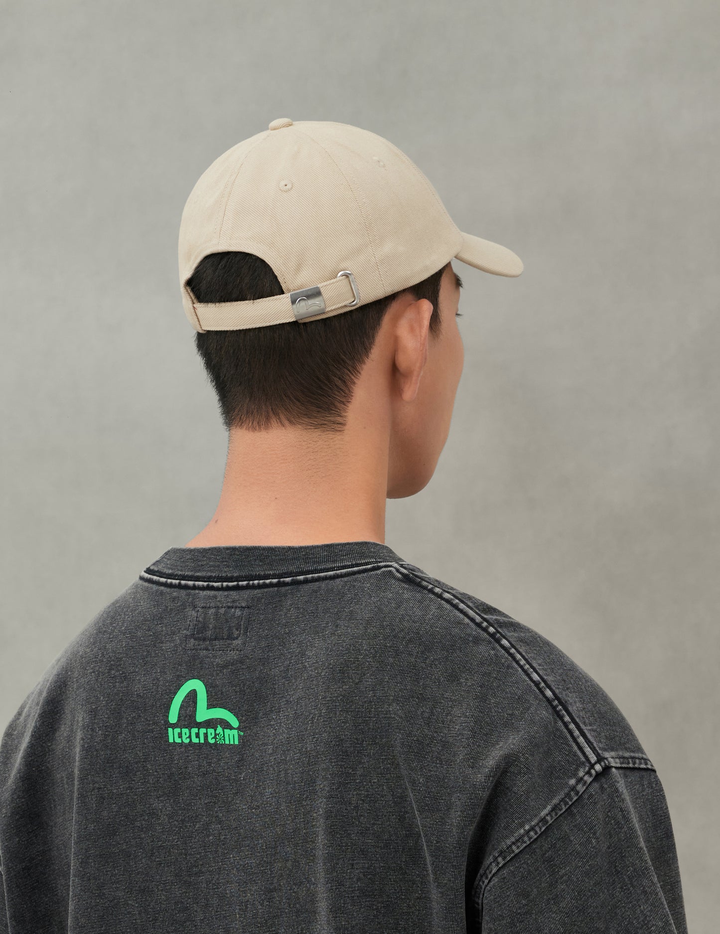 EVISU X ICECREAM Logo Cap - Light Beige