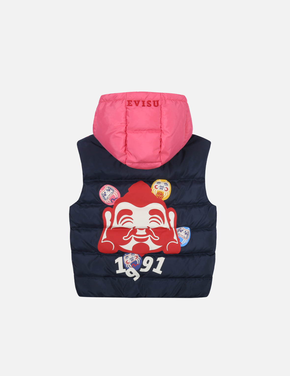 Godhead Print with Seagull Insert Down Vest