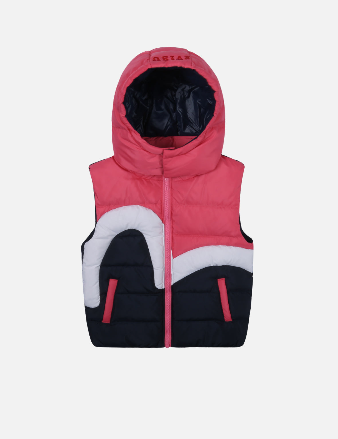 Godhead Print with Seagull Insert Down Vest