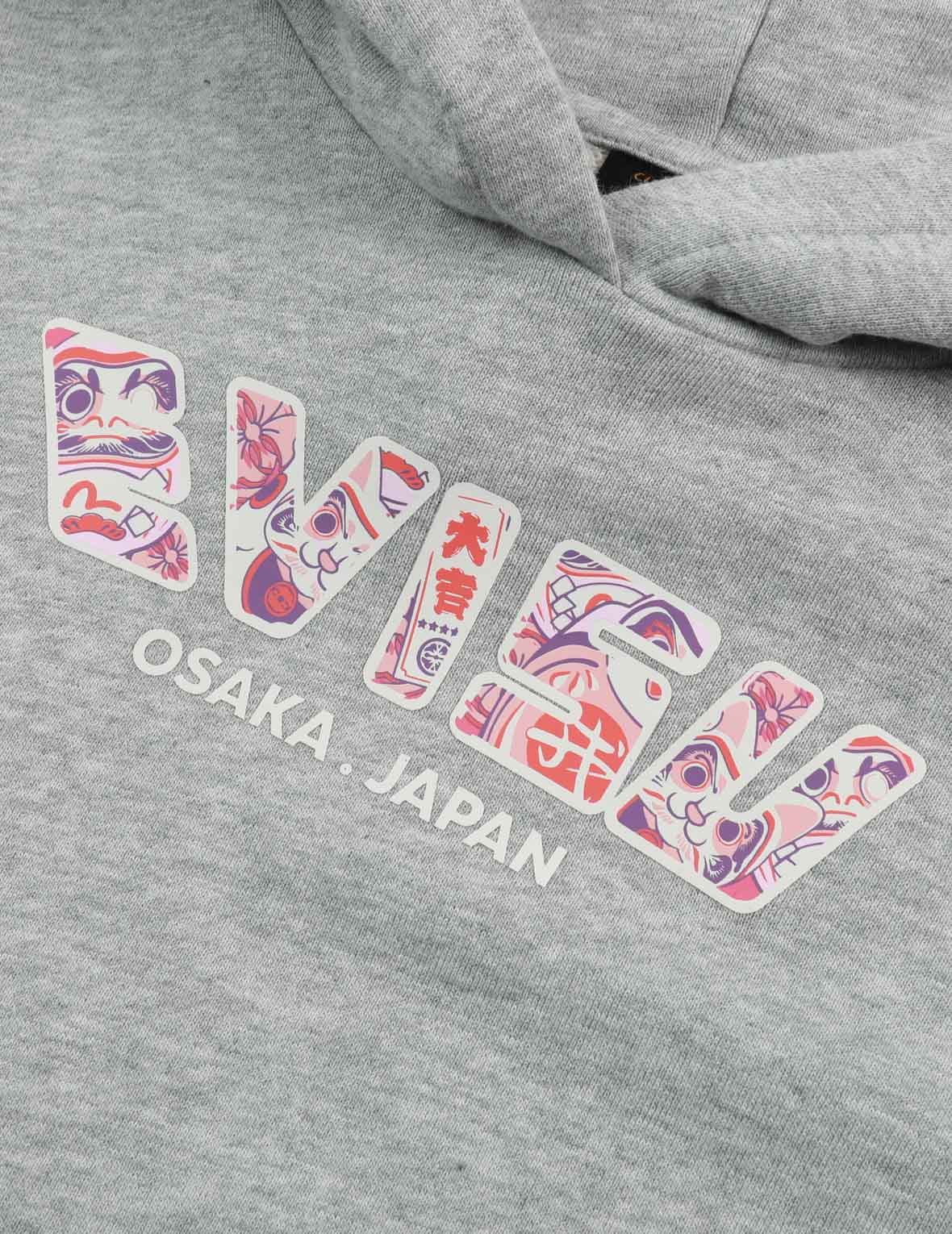 筆刷大M印花長版衛衣